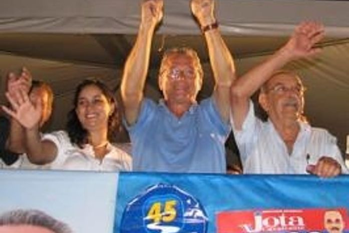 Prefeita Rosiane,Téo e Nivaldo Jatobá