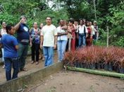Guiados pelo secretário Ricardo Ramalho, convidados conheceram as belezas do parque
