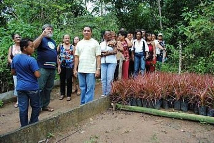 Guiados pelo secretário Ricardo Ramalho, convidados conheceram as belezas do parque