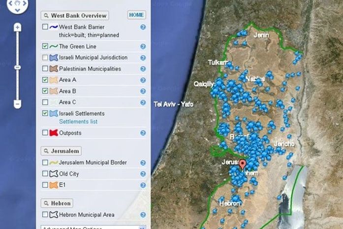 Aplicativo para iPhone monitora assentamentos judaicos