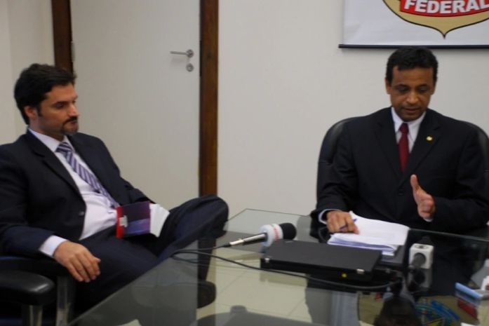 Delegados Maurício Coelho e Amaro Vieira