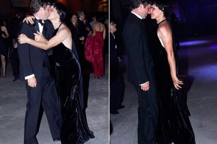 ''Quero curtir a noite toda?, diz Arósio em festa no Rio