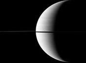 Sonda Cassini registra eclipse em Saturno