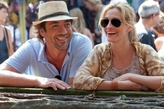 Em "Comer, Rezar, Amar", Javier Bardem disse que deixou "o corpo mais solto"