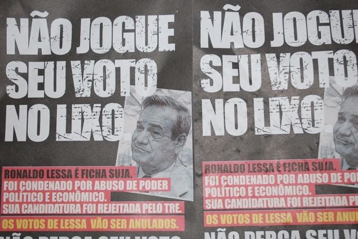 Panfleto distribuido