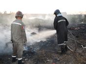 Bombeiros são acionados para controlar incêndio