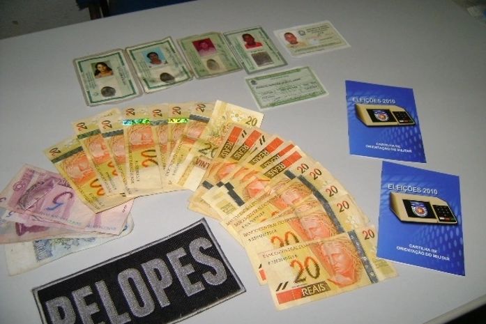 No interior, PM prende mais de 20 pessoas por "boca de urna"