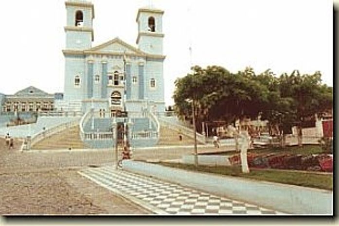 Praça principal de Pilar 
