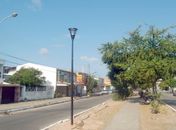 Sima moderniza iluminação da Avenida Amélia Rosa