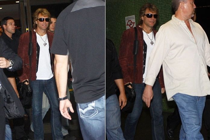 Bon Jovi desembarca em São Paulo, onde fará show