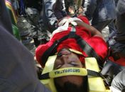 Bruno passa mal dentro de ambulância e volta a clínica