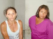 Maria Cícera da Silva, 35, e Rita de Cássia Gomes, 35 