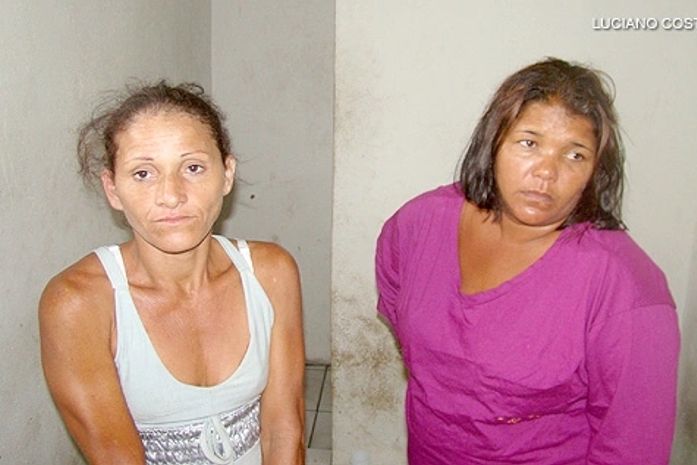 Maria Cícera da Silva, 35, e Rita de Cássia Gomes, 35 