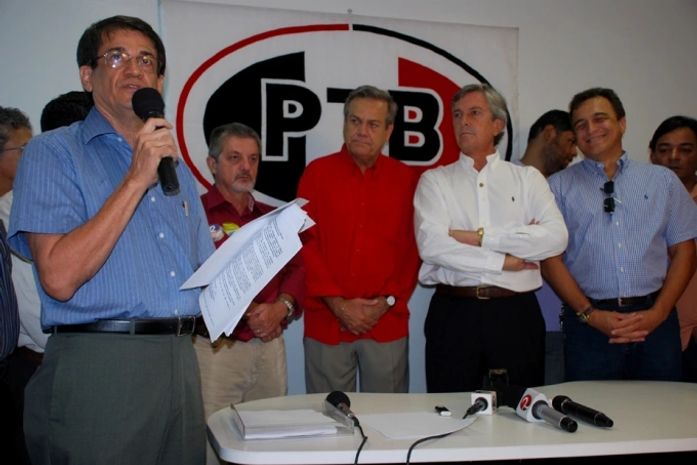 Coletiva aconteceu na sede do PTB