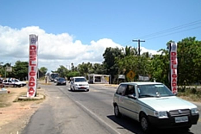 DER desliga lombadas eletrônicas no feriado desta terça-feira