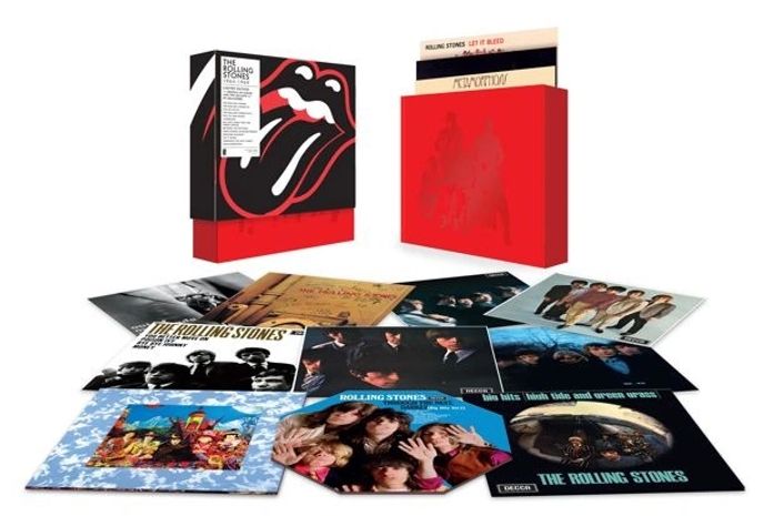 Rolling Stones lançam caixas com álbuns em vinil em novembro