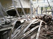 Desabamento de teto de sala de aula aconteceu durante o recreio