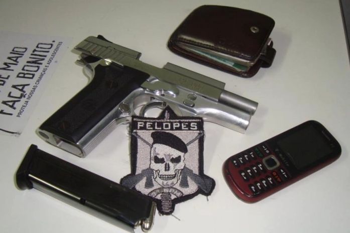 Jovem é encontrado com Pistola em Parque de Arapiraca