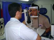 PM participa de projeto para prevenir o glaucoma
