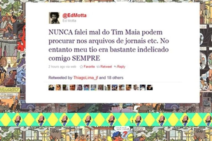 Ed Motta desabafa sobre sua relação com o tio, Tim Maia