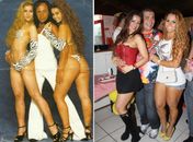 Veja Nana Gouvêa e Viviane Araújo como 'Panteras do Faustão'