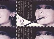 Selos raros de Audrey Hepburn foram leiloados em Berlim por mais de R$ 1 milhão
