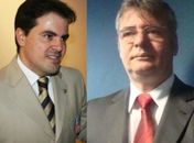 Msrcelo Brabo e José Fragoso, advogados de Lessa