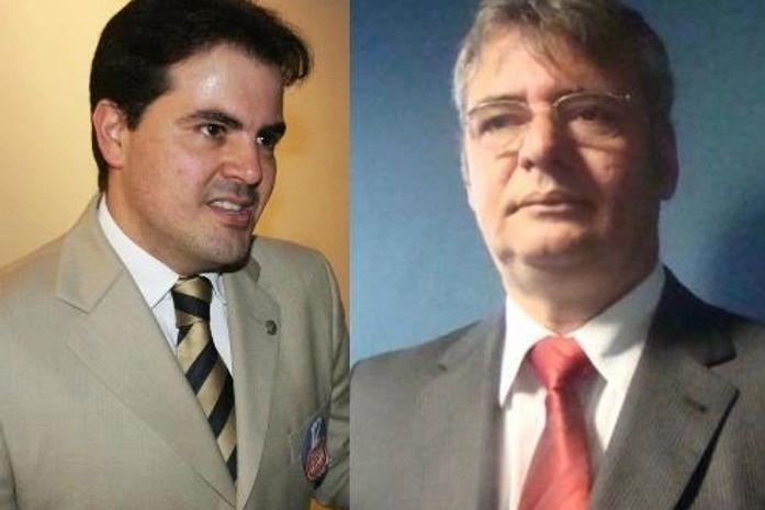 Msrcelo Brabo e José Fragoso, advogados de Lessa