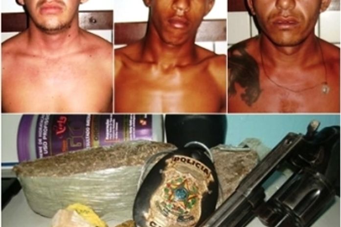 Acusados por tráfico são presos em São Miguel dos Campos