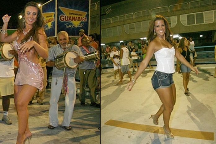 Nicole Bahls e Renata Santos (foto de arquivo)