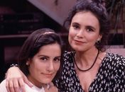Filha e mãe, Maria de Fátima (Gloria Pires) e Raquel
(Regina Duarte) estavam em lados opostos no debate
de 'Vale tudo'