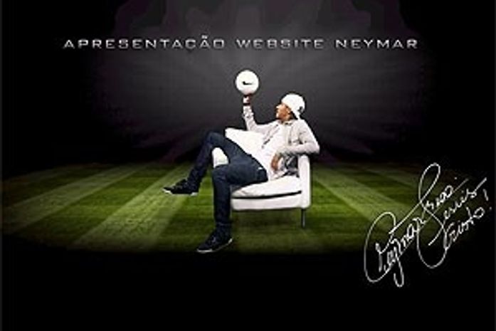 Idealizado pelo empresário, Neymar lança site para autopromoção no exterior