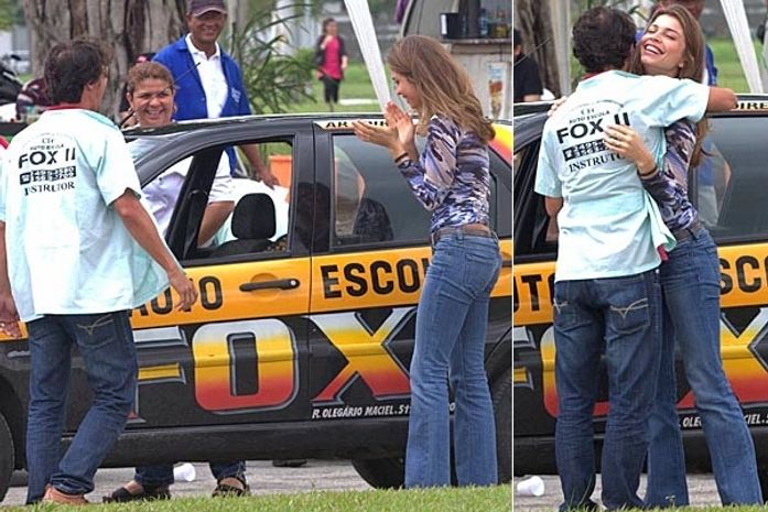 Grazi Massafera passa em prova para ganhar carteira de habilitação