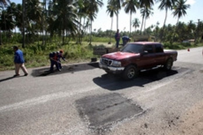 Reparos nas estradas estão sendo feitos em todo o Estado