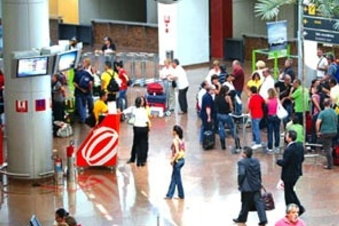 Aeroporto Internacional Zumbi dos Palmares, em Maceió, Alagoas. 