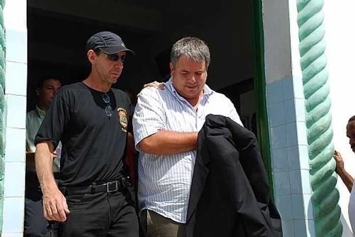 Celso Luiz preso pela Polícia Federal