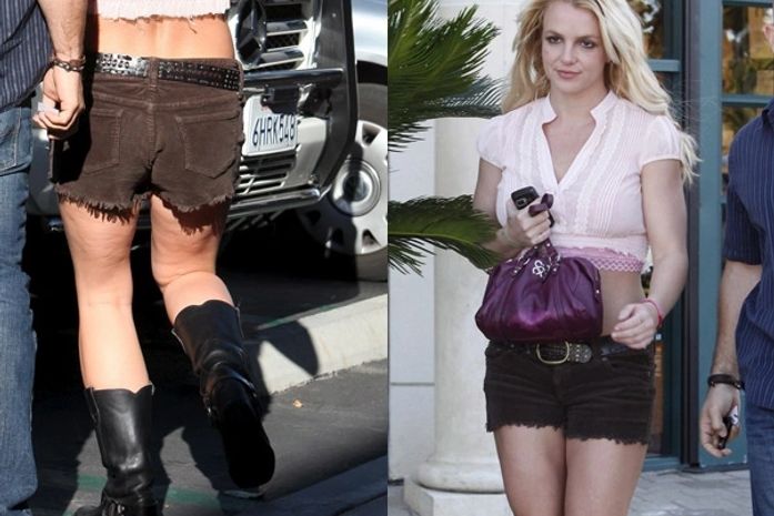 Britney Spears exibe perna cheia de celulites em passeio por Los Angeles