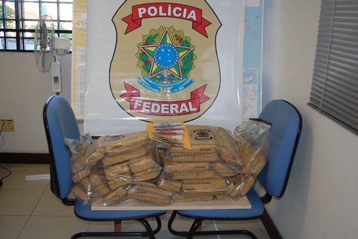 PF faz a maior apreensão de cocaína na história do estado