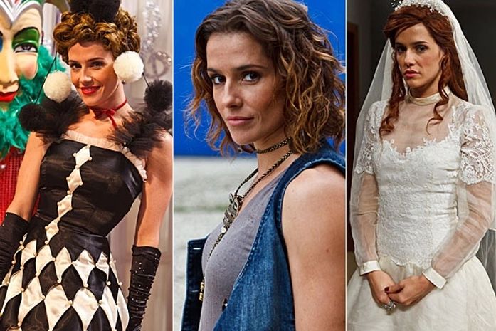 Deborah Secco com looks diferentes para a série As Cariocas