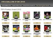 Neymar disputa com Messi e mais oito o prêmio de gol mais bonito de 2010