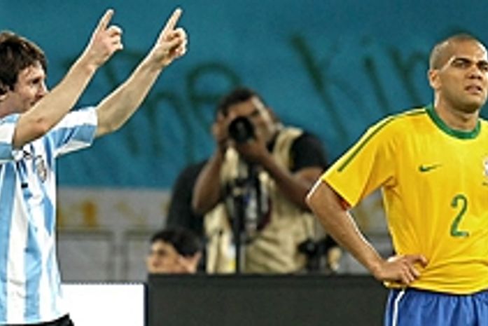 Vídeo:Messi marca no fim do jogo e Argentina bate Brasil no Qatar