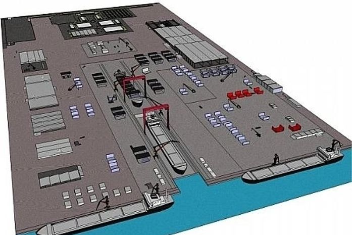 Planta do Estaleiro Eisa