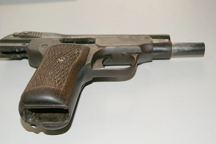 Pistola 7.65 apreendida 