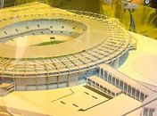 Maquete do novo Maracanã é apresentada em convenção no Rio de Janeiro