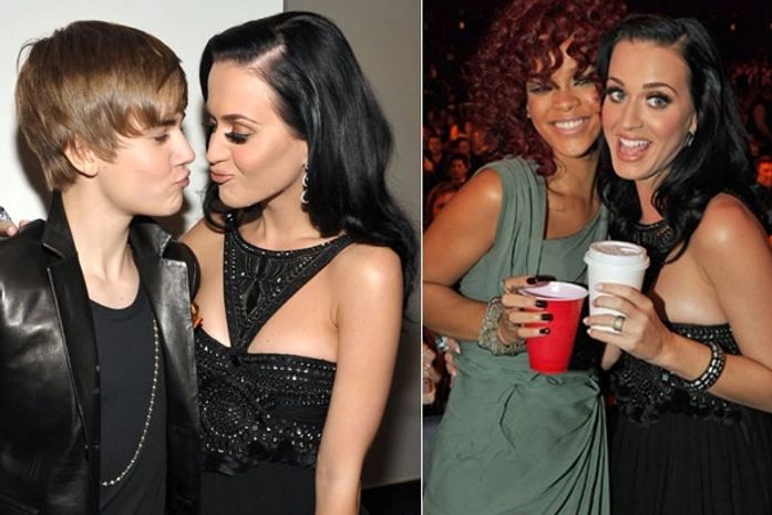 Katy Perry e Justin quase dão beijo em bastidores de prêmio