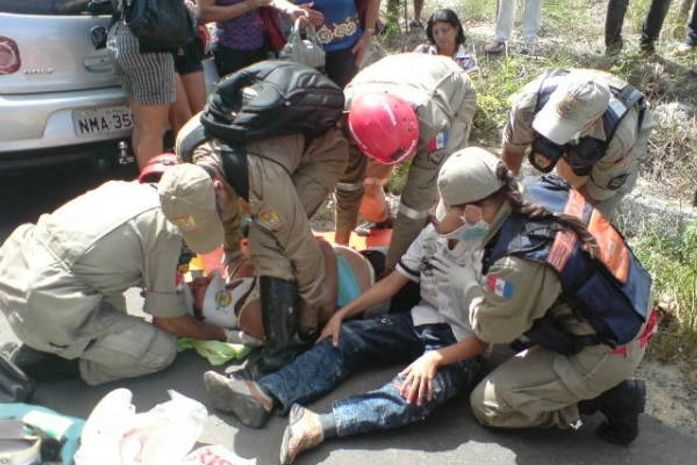 Veículo de prefeitura e caminhão se envolveram em outro acidente em Satuba