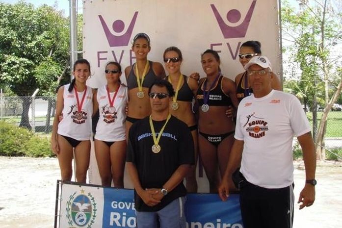 Alagoanas são campeãs de vôlei de praia no Rio de Janeiro