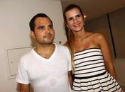 Luciano conta que filha Isabella engatinhou pela primeira vez