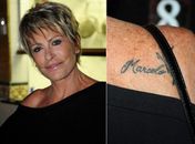 Ana Maria deixa tatuagem em homenagem ao marido à mostra