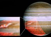 Listra "sumida" de Júpiter começa a reaparecer